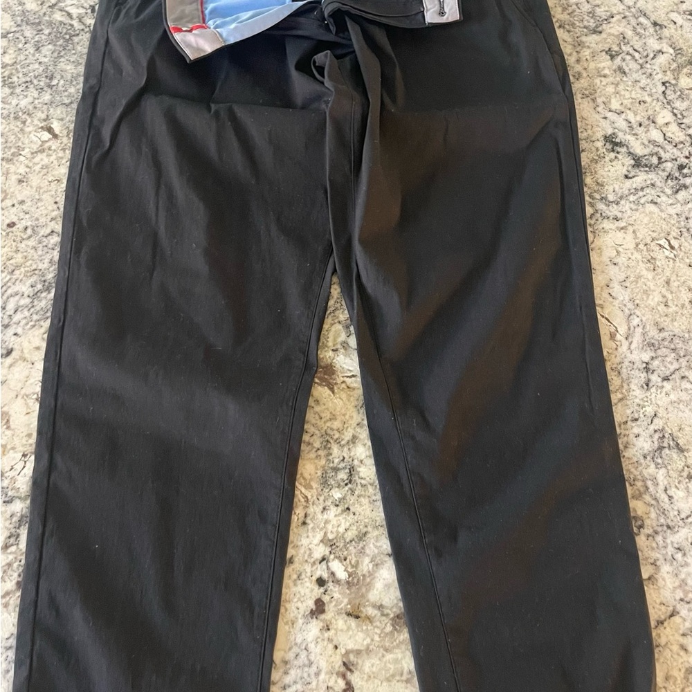 Birddogs Classic Black Straight-Leg Pants 38x30